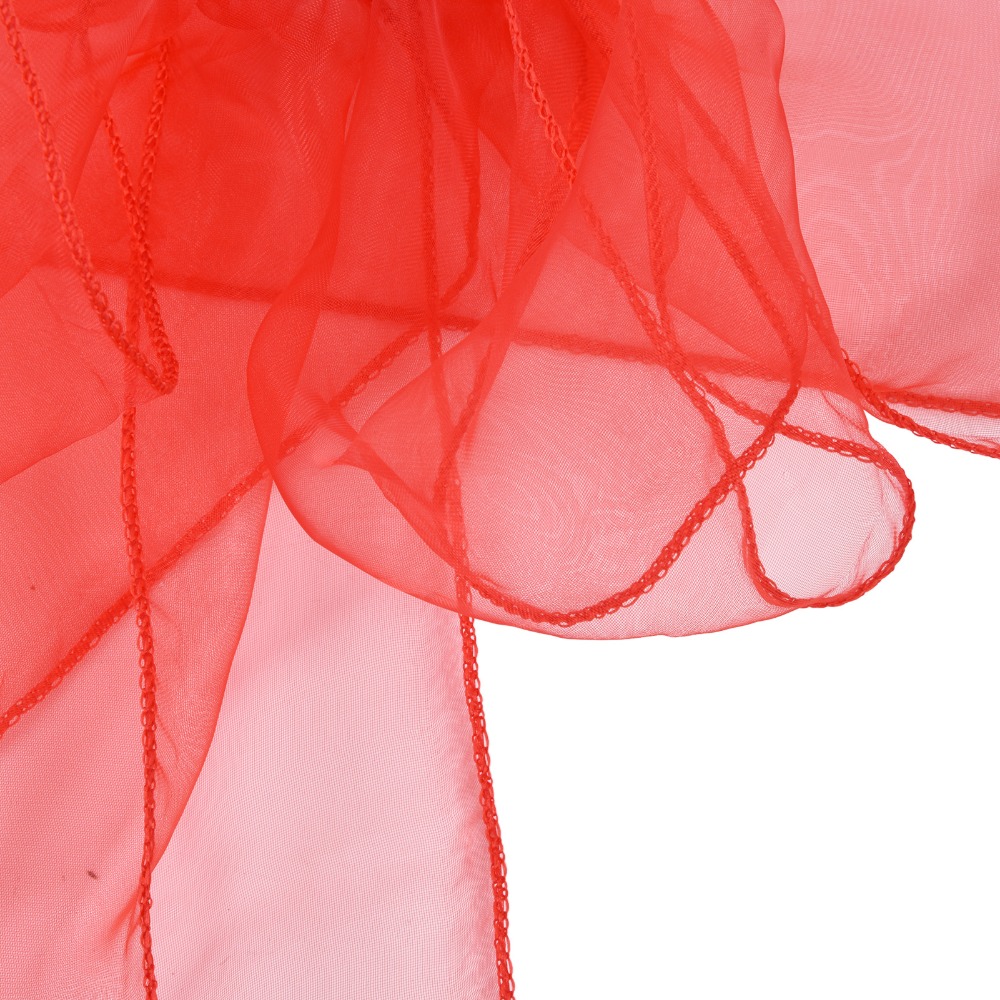 Chair Sash Organza - 10개 블루, 레드, 옐로우, 퍼플 오간자