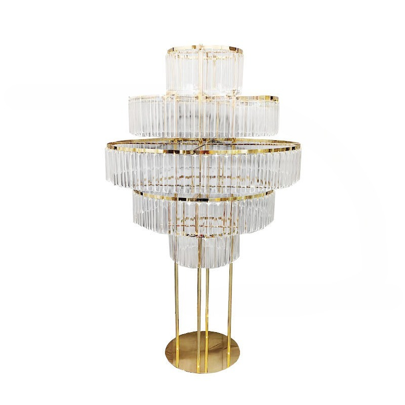 Supply Wedding Venue - 웨딩홀 장소 장식 소품, 골드 다층