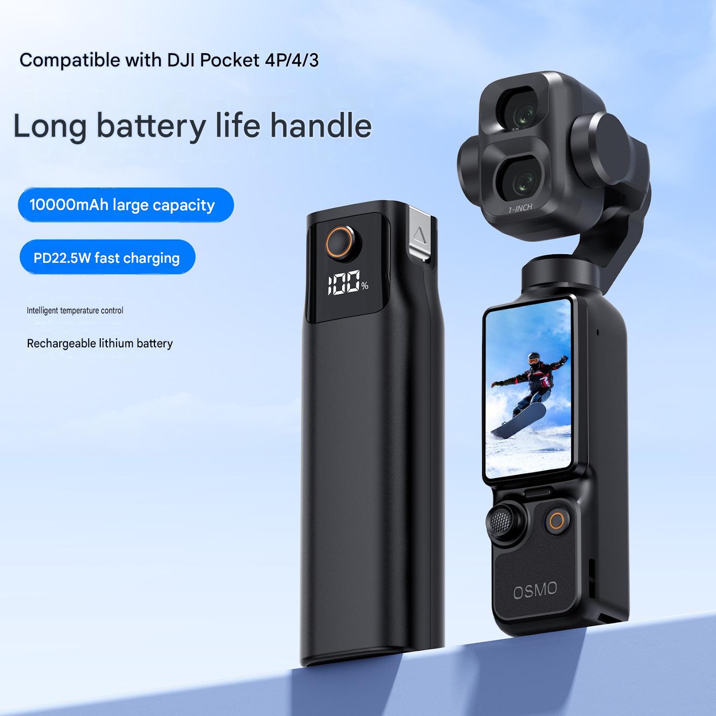 Wedding Power Supply - Osmo Pocket 4P/4/3용 카메라 핸들 그립