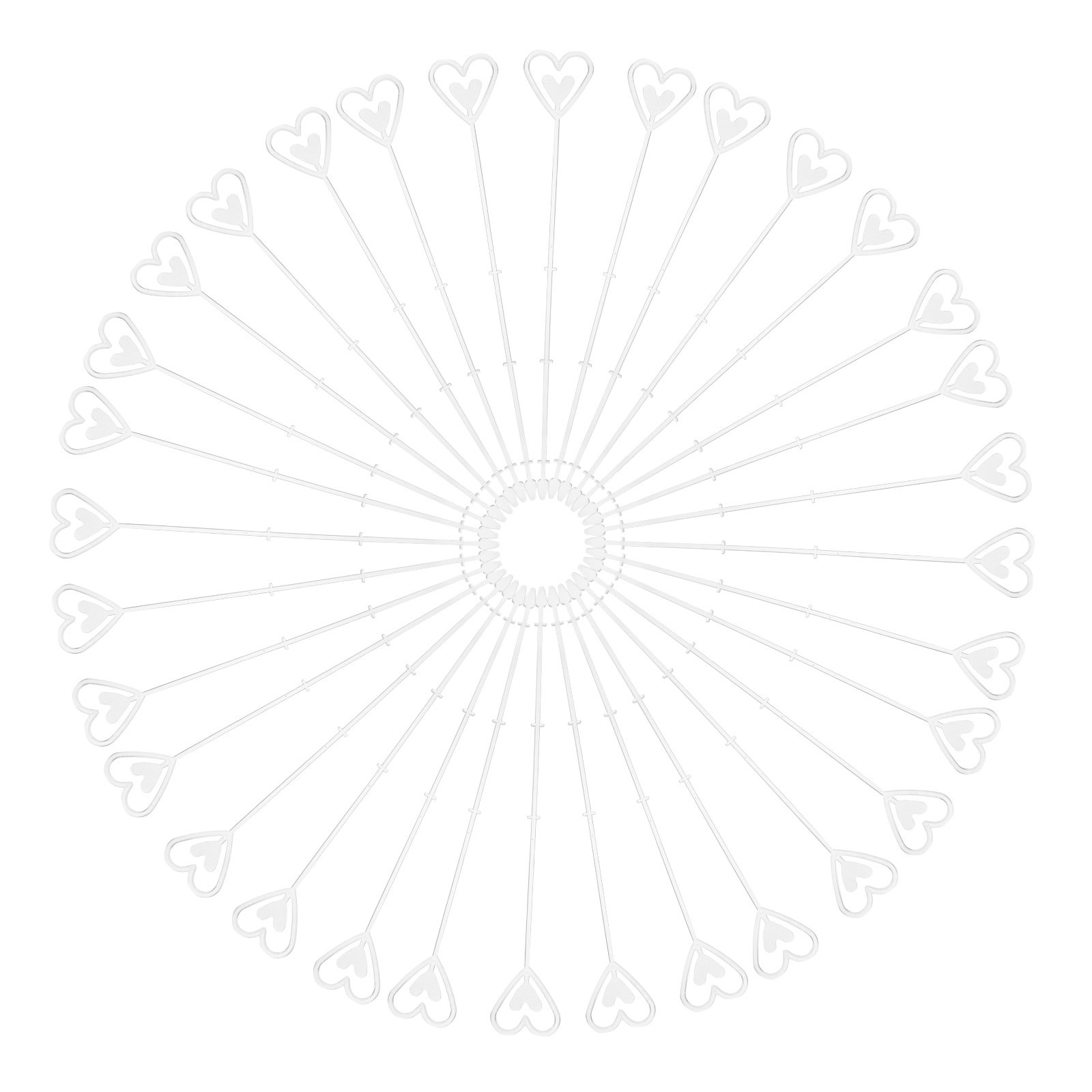 80개 플로럴 픽 카드 홀더 투명 플라스틱 사진 메모  - Wedding Decoration Supply 리뷰 및 가격