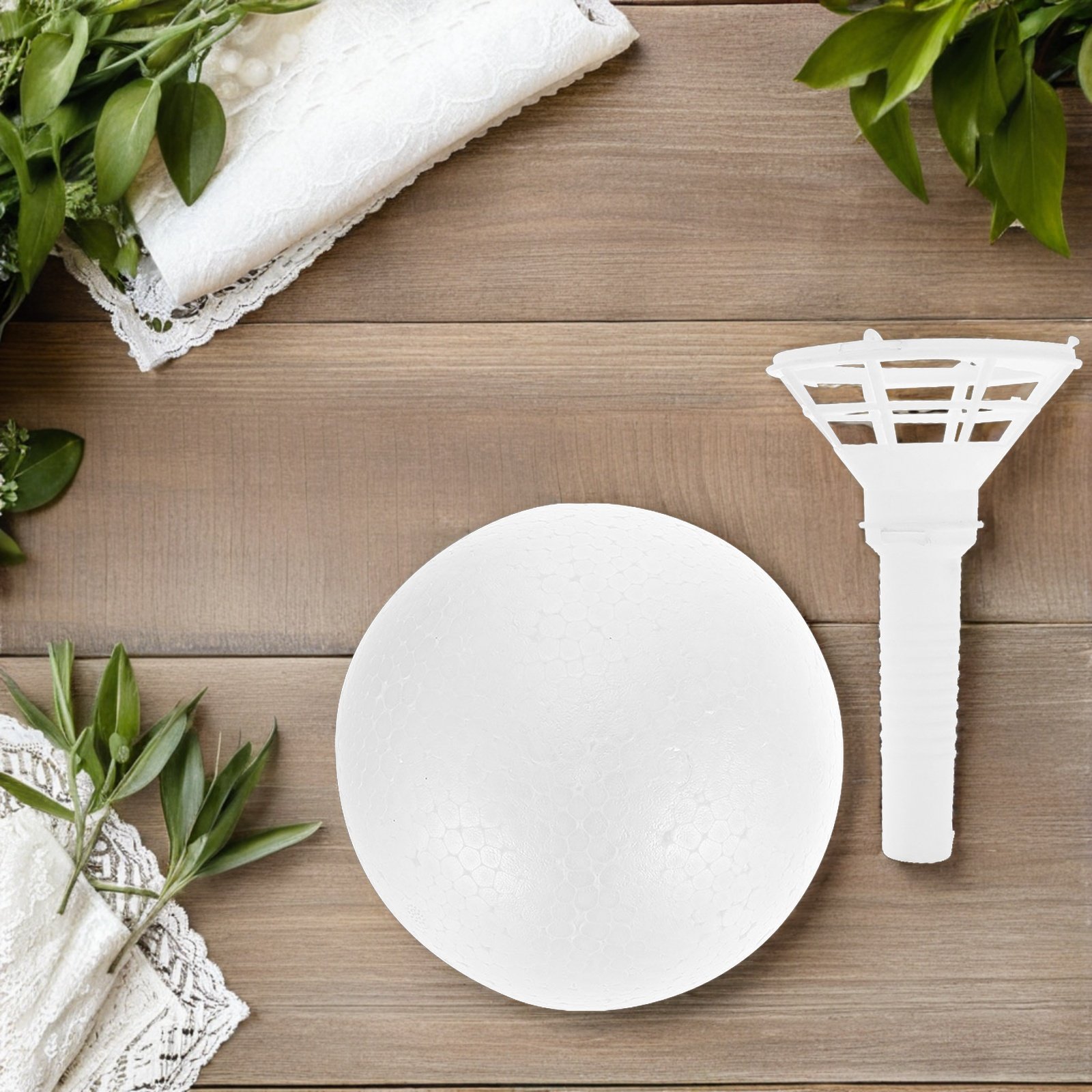 1 세트 폼 꽃다발 홀더 신부 웨딩 꽃 손잡이 강력한  - Wedding Decoration Supply 리뷰 및 가격