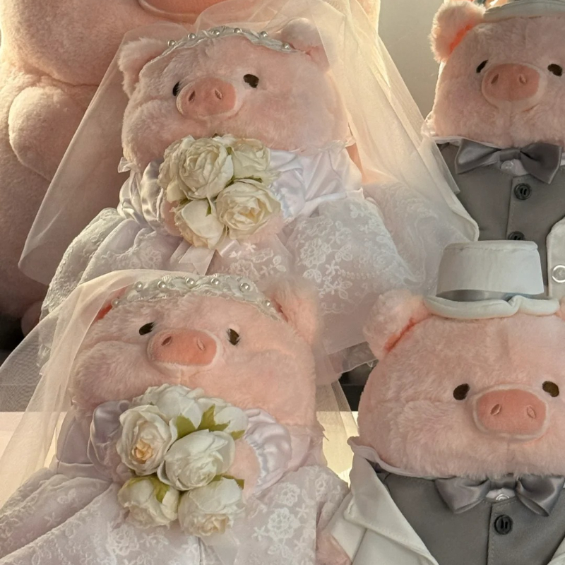 룰루 돼지 통조림 돼지 서양 결혼식 및 중국 결혼식 귀 - Wedding Lulu 리뷰 및 가격