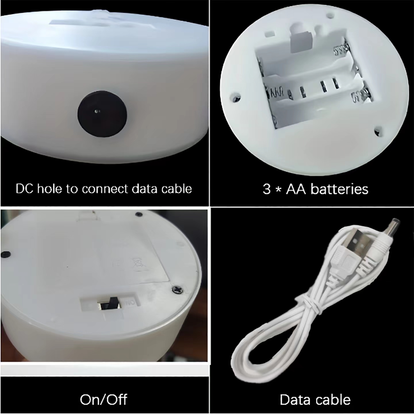 하트 모양의 네온 조명, 배터리 또는 USB 전원, 선 - Wedding Power Supply 리뷰 및 가격