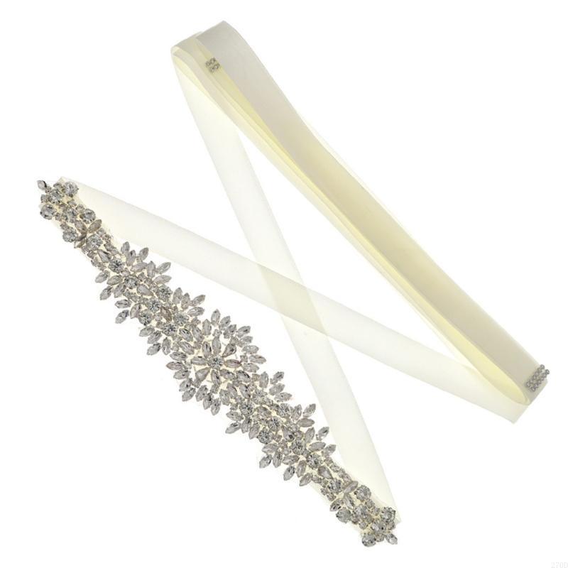 고급스러운 크리스탈 웨딩 새시 라인스톤 리본 벨트 신부 - Bridal Sash Ribbon 리뷰 및 가격