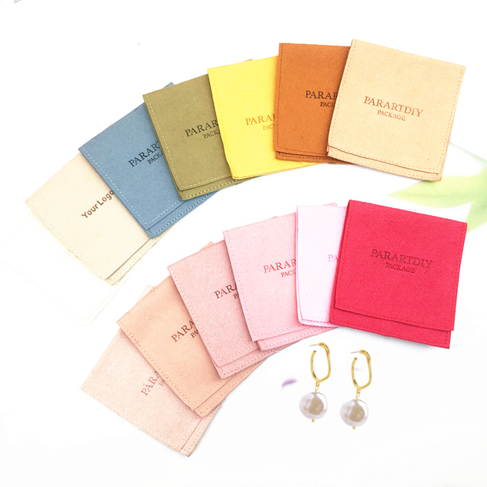 50pcs 개인화 된 골드 인쇄 로고 스웨이드 보석 가 - Wedding Package Gold 리뷰 및 가격