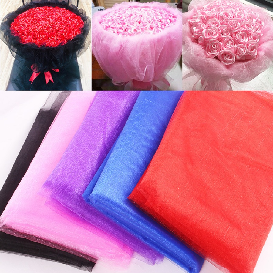 10m 웨딩 장식 Tulle 롤 크리스탈 Organza - Chair Sash Organza 리뷰 및 가격