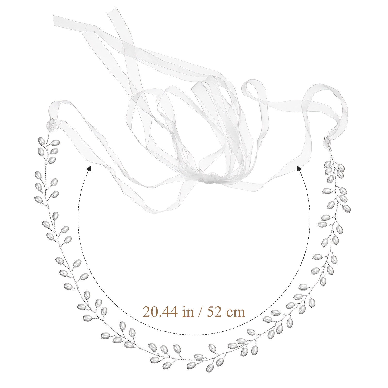 진주 웨딩 드레스 벨트 리본 신부 웨이스트밴드 우아한  - Bridal Sash Ribbon 리뷰 및 가격