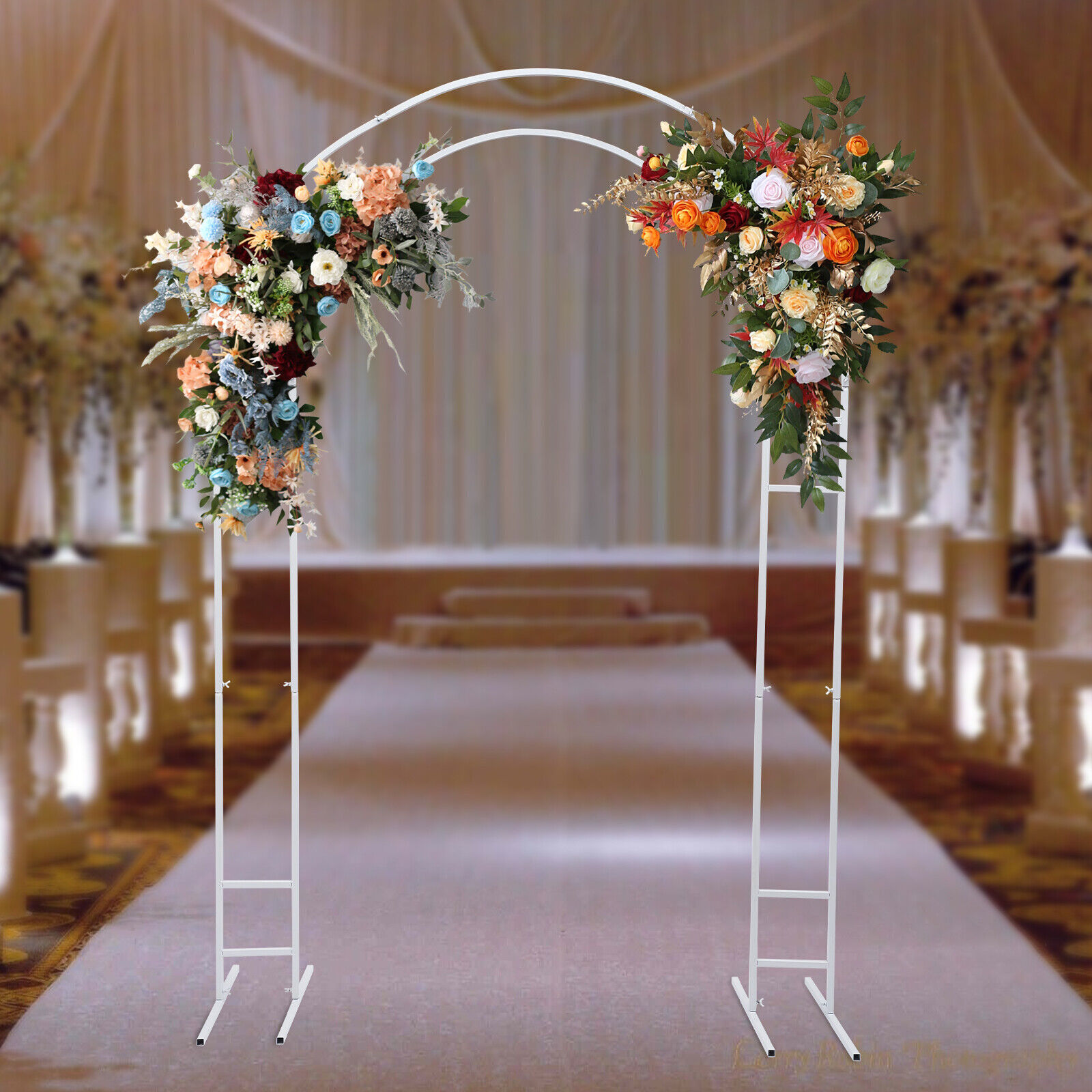 금속 웨딩 스탠드 아치 프레임 배경 정원 아버 꽃 풍선 - Wedding Balloon Arch 리뷰 및 가격