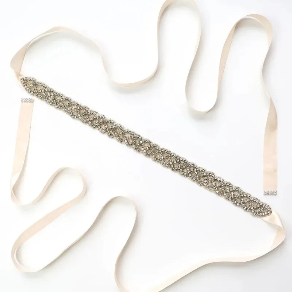 여성용 신부 들러리 드레스 액세서리 워터 다이아몬드 허 - Bridal Sash Ribbon 리뷰 및 가격