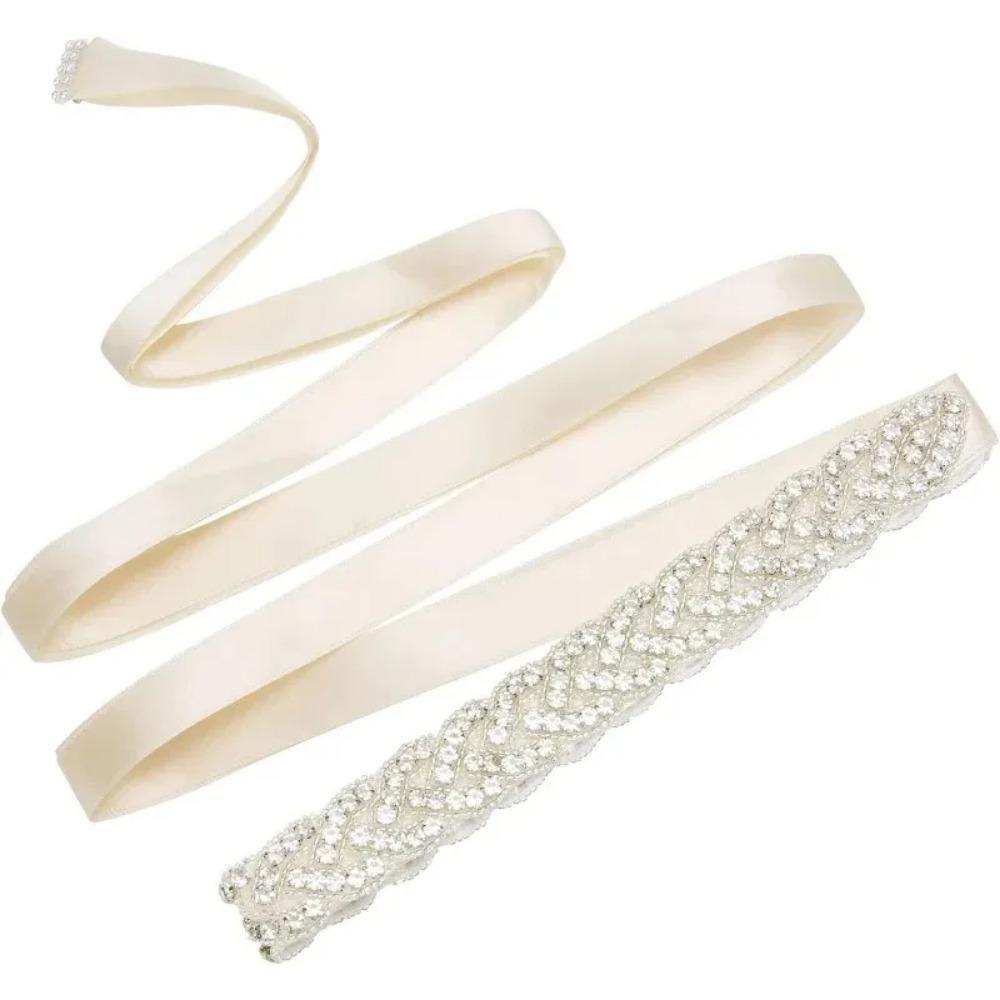 여성용 신부 들러리 드레스 액세서리 워터 다이아몬드 허 - Bridal Sash Ribbon 리뷰 및 가격