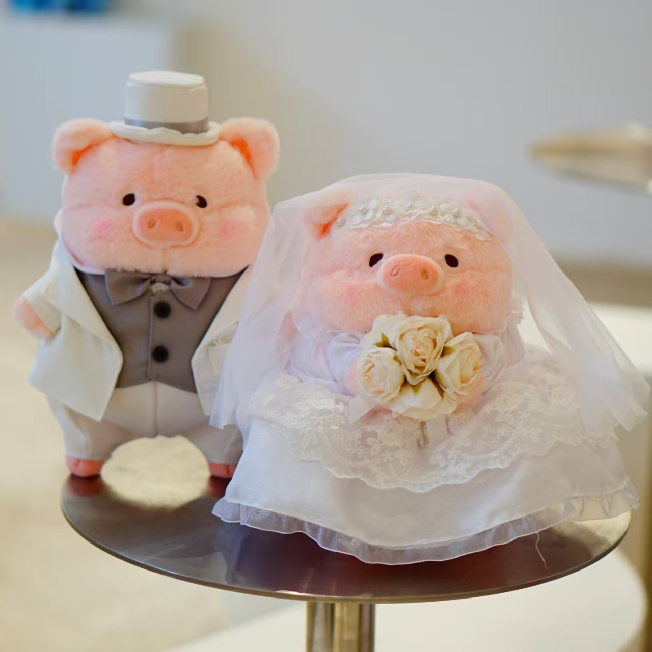 오리지널 룰루 피기 웨딩 소프트 플러시 인형 서양 중국 - Wedding Lulu 리뷰 및 가격