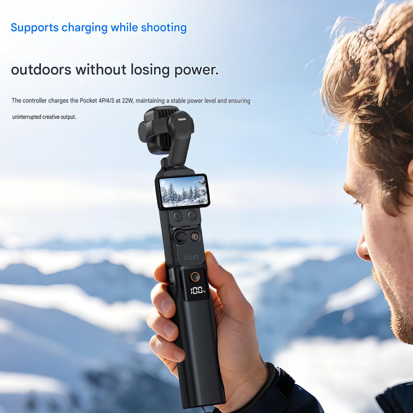 Osmo Pocket 4P/4/3용 카메라 핸들 그립  - Wedding Power Supply 리뷰 및 가격